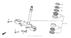 XR200R Траверса нижняя