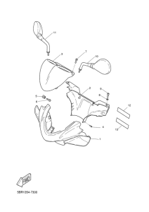 YQ50 Обтекатель 1