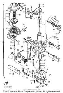 TT600S Карбюратор