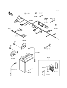 KLE500 Электрика
