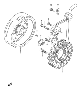 DR250 Зажигание