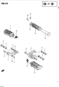 GS450 Подножки