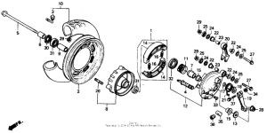 CH150 Front wheel 87