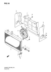 AN400 (ABS) Радиатор