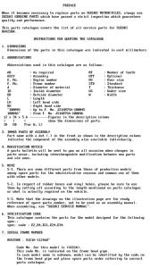 RGV250 Catalog preface