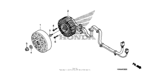 PCX125 Генератор