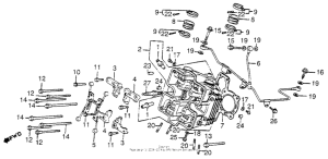 VF1100C Front cylinder