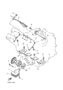 YZF1000R Масляный насос