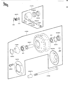 KZ1000 Transom + tube