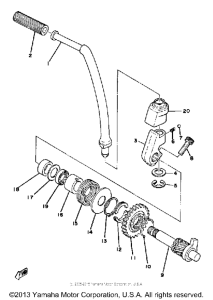 DT175E Kick - starter