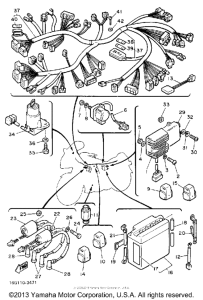 XJ650LK Электрика