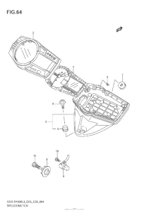 GSX-R1000Z Speedometer (Gsx-R1000Zl3 E28)