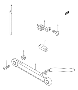 DR-Z400 Задний фонарь