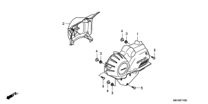 NSA700 Крышки двигателя