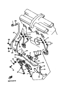 FZR600 FZR600G Emission control device