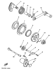 YA50R Стартер