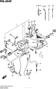 VL1500T Wiring Harness (Vl1500Tl7 E28)