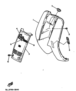 SH50 SH50F Щиток облицовочный