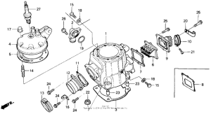 CR500R Cylinder 85-89