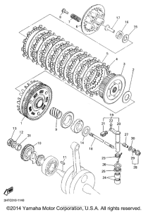SR400 Сцепление