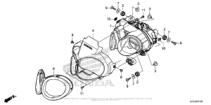  Фара головного света