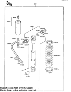 Абсорбер удавный в сборе задний