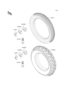 EX250 Покрышки