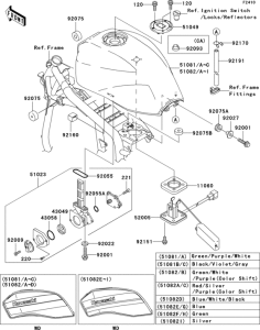 ZR1200 Fuel tank(1 / 3)