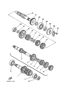 SR125 ﾄﾗﾝｽﾐﾂｼﾖﾝ