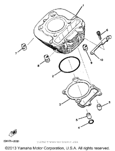 XT125K Цилиндры