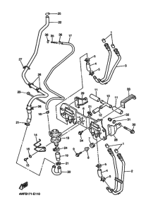 YZF600R YZF600RV Система впуска воздуха