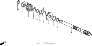 Z50R Кик стартер