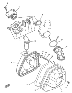 YA50R Впускная система