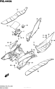 UH200 Rear Leg Shield