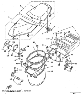 XC150I Сиденье
