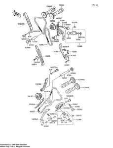 VN750 Распредвал