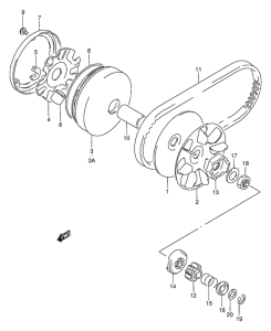 AE50 Трансмиссия