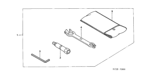 XR250R Инструмент