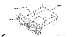 CBR1100XX Дроссель