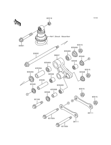 KLE500 Подвеска