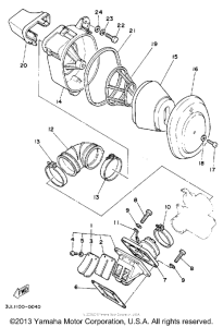 RT100E Воздушный фильтр