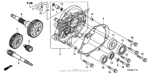 PCX125 Трансмиссия
