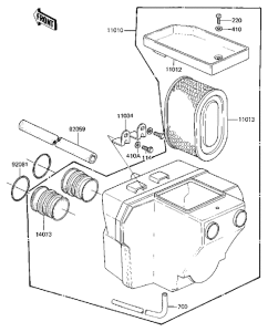 KZ440 Воздухоочиститель