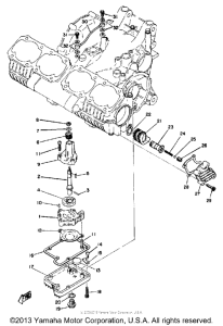 TZ750A Масляный насос