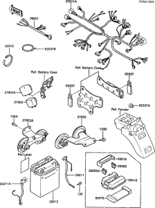 ZX600 Электрика