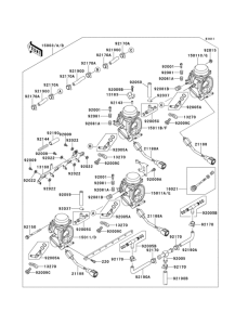 ZX1100 Carburetor(1 / 2)