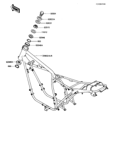KZ1000 Frame comp