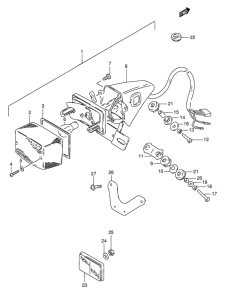 TS50 Задний комбинированный сигнал