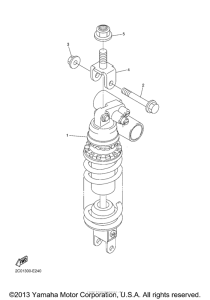 YZF-R6 Задняя подвеска