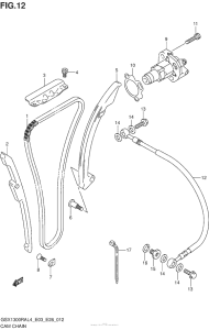 GSX1300R (ABS) Цепь ГРМ